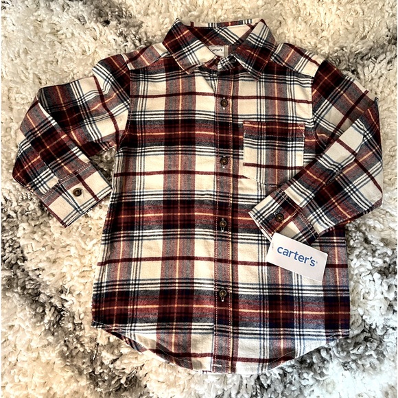 Boys long sleeve flannel - Picture 2 of 3